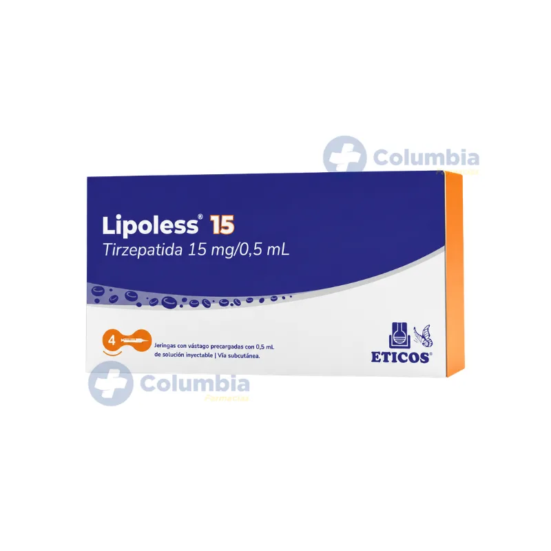 Lipoless 15mg - ampolas