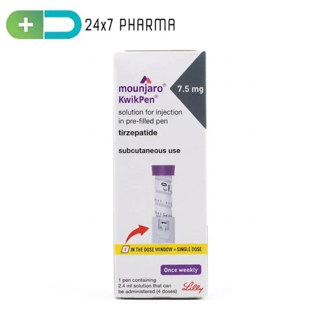 Mounjaro 7,5mg - 4 doses (Eli Lilly)